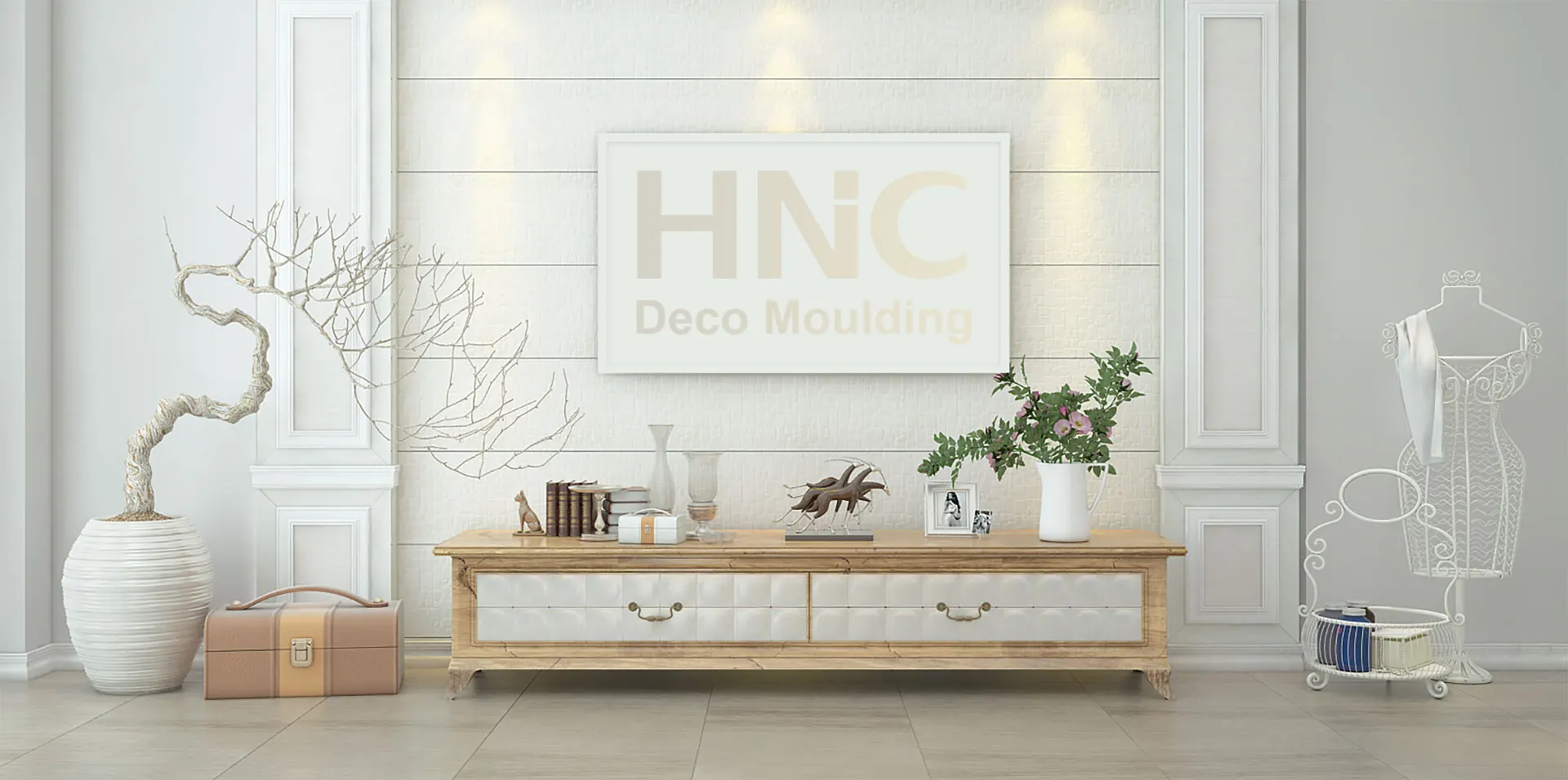 phào chỉ Hàn Quốc nhập khẩu HNC Deco Moulding